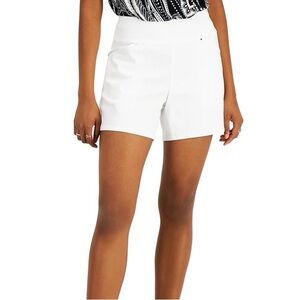 INC International Concepts Women's Mid Rise Pull-On Short